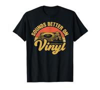 Sounds Better On Vinyl Record Lover Vinyl Music collector T-Shirt