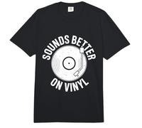 Sounds Better On Vinyl Record Player Audiophile Comfort Colors Adult Heavyweight T-Shirt