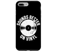 Sounds Better On Vinyl Record Player Retro Graphic Case for iPhone 7 Plus/8 Plus