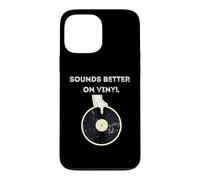 Sounds Better On Vinyl Retro LP EP DJ Record Player Case for iPhone 13 Pro Max