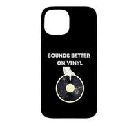 Sounds Better On Vinyl Retro LP EP DJ Record Player Case for iPhone 15