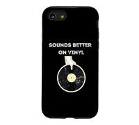 Sounds Better On Vinyl Retro LP EP DJ Record Player Case for iPhone SE (2020) / 7/8