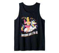 Sounds Gay I'm in Pride Rainbow Funny Unicorn Queer LGBTQ Tank Top