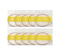 Soundspire 10-Pack Acoustic Guitar Strings, A-5th Light Tension Brass Wound (Corrosion-Resistant, Bright Well-Balanced Tone)