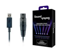 SoundSwitch Micro DMX Interface - Ultra-Compact USB to DMX Interface with 3-Month Free SoundSwitch Software Access