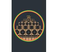Soundsystem Roots Dub Reggae Rastafari: - Daily planner notebook, Size format 6.0 x 9.0 inches pages