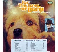 SOUNDTRACK CHARLIE RICH FOR THE LOVE OF BENJI vinyl record
