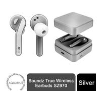 Soundz True Wireless Earbuds SZ970- Silver