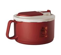 Soup Bowl - 1650ml Large Capacity, Anti Scalding Handle Dining Container with Deep Round Structure for Noodle Enjoyment, Fruit Salad Mixing, Office Lunch Breaks and Picnic Outdoor Eating