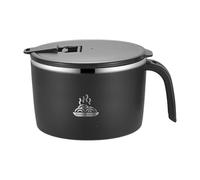 Soup Bowls with Handles, Stainless Steel Meal Prep Container, Bowl with Lid for Instant Noodles, for Dinner, Breakfast, Snack, University, Office, Kitchen, Travel, Picnic, Work, Camping