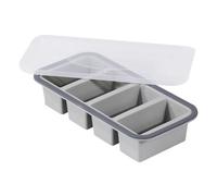 Soup Cube Freezer Tray | Safe Non-Slip and Durable Transparent Tool | Silicone Freezer Trays with Lid | Home, Indoor, Family, Friends, Cooking Cocktails, Whiskey Freezer