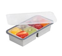 Soup Cubes Freezer Tray With Lid | Transparent Easy Release Reusable Tools,Silicone Freezer Containers With Lid,For Indoor Family Friends Cooking Cocktails Whiskey Freezing