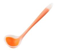 Soup Ladle Seamless Non-Stick One-Piece Silicone Soup Spoon, 480F High Heat Resistant Kitchen Ladle, Kitchen Cooking Spoon Utensil for Making Soups Stews and More