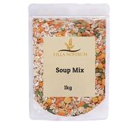 Soup Mix 1kg Mix of Lentils, Peas & Barley by Villa Nostrum