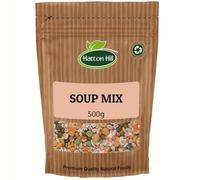 Soup Mix 500g - Blend of Pearl Barley, Yellow & Green Split Peas, Marrowfat Peas, Red Split Lentils by Hatton Hill