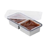 Soup Moulds - Silicone Freezer Trays | Silicone Freezer Trays with Lid | Non-Slip, Perfect for Freezing Food, Cocktails, Whiskey, for Cooking at Home and with the Family