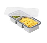 Soup Moulds - Silicone Freezer Trays | Silicone Freezer Trays with Lid | Non-Slip, Perfect for Freezing Food, Cocktails, Whiskey, for Cooking at Home and with the Family