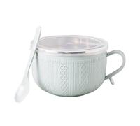 Soup Mug, Extensive Application, 14x9.5x9.5cm, Reusable Food Container, Large Soup Mugs, Spill-Free Travel Cup, For Women Men Adults Home Cafe Lunch Use