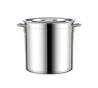 Soup Pot, 304 Stainless Steel Vegetable Pot,High Capacity, Suitable for Various Heat Sources(45 * 45cm)