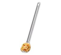 Soup Spoon | Extended Handle Heat Resistant,2 in 1 Fork Spoon Combo | for Home Hotel Dormitory Rental Hiking Trekking Restaurant Camping Picnic Backpacking Tea Milk Powder Flour Sugar Rice