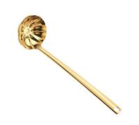 Soup Spoon - Long Handle Serving Utensil, Thickened Cooking Ladle, Food Grade Kitchen Tool, Lightweight Functional Design | for Restaurant Home Hot Pot Buffet Banquet Chinese Cuisine Commercial Cateri