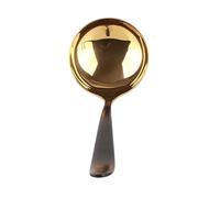 Soup Spoons Stainless Steel, Stainless Steel Cooking Round Spoon with Sturdy Handle Stainless Steel Ladle Spoon Soup Ladle Stainless Steel for Broth, Soup, Stew, Dessert,