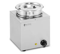Soup Warmer 1 x 3,2 Litres 200 W - Soup Warmers by Royal Catering Silver