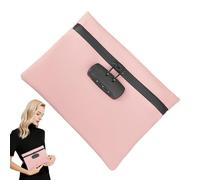 Soupchée Locked - Storage Lice, 24.5cm Soupchable Lockable - Small Password Waterproof Storage Bag Lightweight Safety Design Abs and Oxford Travel Fabric Dorm Camping Plac