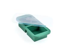 Souper Cubes 2 Cup Silicone Freezer Mould For Food with Lid - Kale - 1-Pack