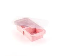 Souper Cubes 2 Cup Silicone Freezer Tray With Lid, Cotton Candy, 1-Pack