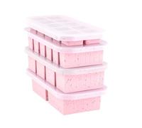 Souper Cubes Silicone Freezer Mould Gift Set - 4-Pack Bundle - Cotton Candy