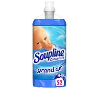 SOUPLINE - Concentrated Fabric Softener - Long Lasting Freshness - for Incredibly Soft Textiles - Easy Ironing - 1.3L = 52 Washes - Pack of 3