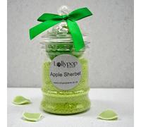 Sour Apple Sherbert In A Victorian Jar +3 X Apple Lollies 150g
