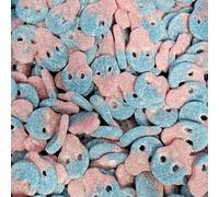 Sour Bubblegum Skulls 500g Share Bag by The Gourmet Sweet Company