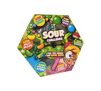 Sour Candy Challenge Assortment Sour Candy Balls Watermelon Gummies Cherry Sherbet bubblegum syrup jelly beans & candy crunch Gift for Kids & Adults