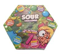 Sour Challenge Game Spinner Box with Assorted Sour Sweets Jelly Beans Gummies Candy Balls Fun Family Party Game Gift for Kids and Adults