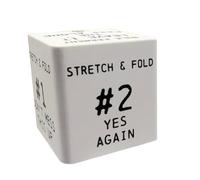 Sour-dough Baking Cubes, Baking Organization Aid, 6x6x6cm, Funny Dough Stage Trackers, Dough Stage Reminder Cubes, Easy To Use, For Men Women Adults Teens Family Friends Home Party
