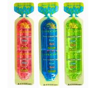 Sour fruit flavoured liquid Drops Tubes 25ml -cherry, cola,sour raspberry Flavours - Brnl (10 Tubes)
