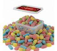Sour Gummy Sweets Assorted Mix Gift Tub - Fruity Sugar Coated Fizzy Gummies Candy Selection, Gluten Free Sweet & Tangy Candy Party Sharing Pack Sweets (1500g)
