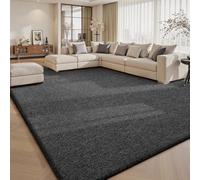 Sour Lemon Extra Large Rugs Living Room 240x300cm,Grey Carpet for Bedroom