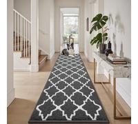 Sour Lemon Hallway Runner Rug 60 x 180 cm Dirt Trapping Dark Grey Non Slip TPR Backing carpet runners Floor Mats for Entryway Hallway Kitchen Garage Laundry Room