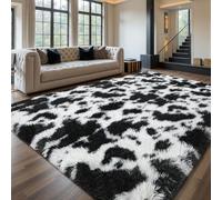 Sour Lemon Large Rugs Living Room 200x300cm, Grey Shaggy Rugs for Bedroom
