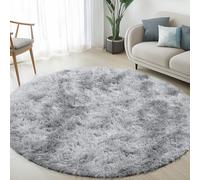 Sour Lemon Rugs Living Room 120x120cm, Grey Runner rug for Bedroom