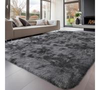 Sour Lemon Rugs Living Room 140x200cm, Grey Area Rugs for Bedroom, Washable Anti Slip Extra Large Shaggy Soft Rug Fluffy Modern Floor Carpets Mat Beside Carpet for Kids Living Room