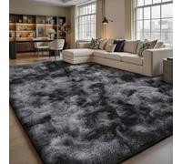 Sour Lemon Rugs Living Room 200x300cm, Grey Area Rugs for Bedroom, Washable Anti Slip Extra Large Shaggy Soft Rug Fluffy Modern Floor Carpets Mat Beside Carpet for Kids Living Room