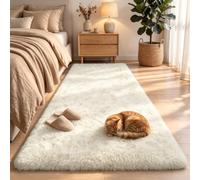 Sour Lemon Rugs Living Room 60x220cm, Cream Runner rug for Bedroom