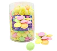 Sour Mix Flying Saucers - 625g Bulk Retro Sweets Jar - Fizzy Sherbet Candy - Party & Pick n Mix Favourite