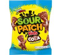 Sour Patch Kids Cola Flavour Sweets Bag 130g (Pack of 10 Bags)