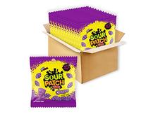 SOUR PATCH KIDS Grape Soft & Chewy Candy, 12-3.58 oz Bags
