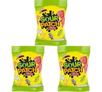 Sour Patch Kids Original, Soft & Chewy Sour Then Sweet Candies, 130 g Bag (Pack of 3)